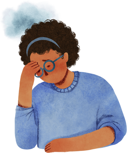 Kid Overwhelmed Stressed